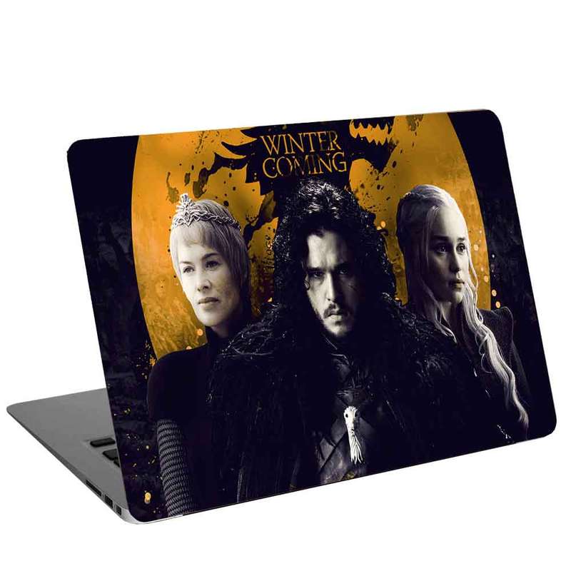 استیکر لپ تاپ طرح game of thrones-winter is coming کد cl-261 مناسب برای لپ تاپ 15.6 اینچ