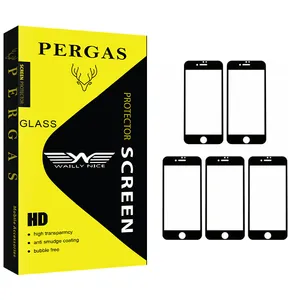 Waily Nice Pergas Glass Screen Protector For Apple iPhone 7plus & Apple iPhone 8plus