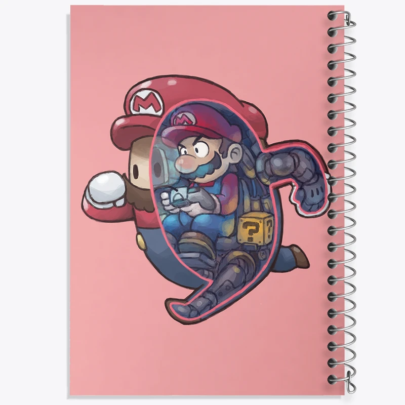 دفتر شطرنجی 50 برگ خندالو مدل بازی فال گایز (Fall Guys) کد 32829