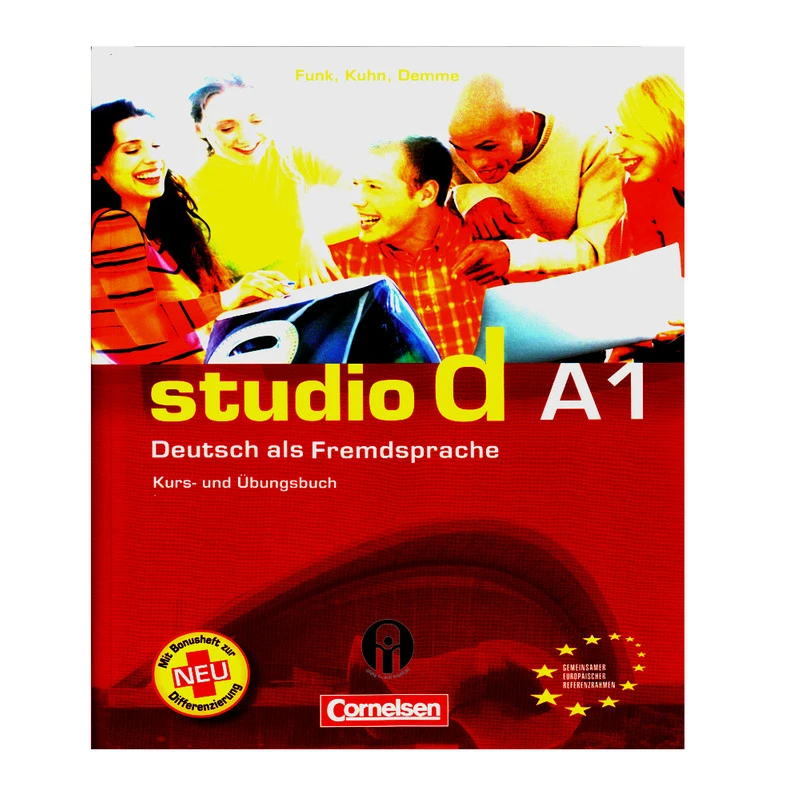کتاب studio d a1 deutsch als fremdspracheاثر جمعی از نویسندگان انتشارات cornelsen
