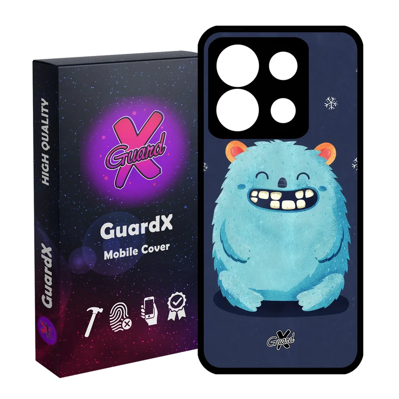 کاور گارد ایکس طرح Pet مدل Glass10188 مناسب برای گوشی موبایل شیائومی Redmi Note 13 5G
