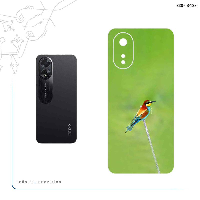 برچسب پوششی ماهوت مدل European bee-eater مناسب برای گوشی موبایل اپو A38