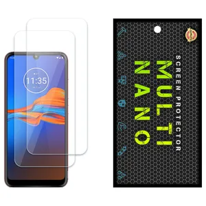 Multi Nano X-S2N Screen Protector For Motorola Moto E6 Plus Pack of 2