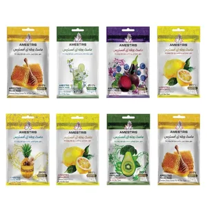 ماسک صورت آمستریس مدل ویتامینه مناسب برای پوست چرب و مختلط وزن 25 گرم بسته 8 عددی