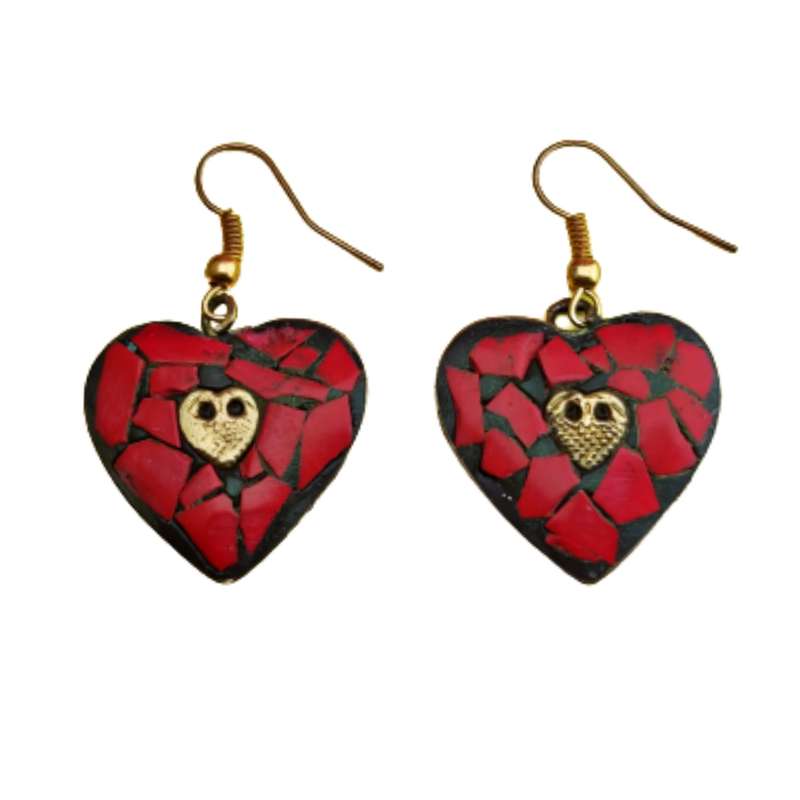 گوشواره زنانه مدل N1-1001 گوشواره زنانه مدل N1-1001