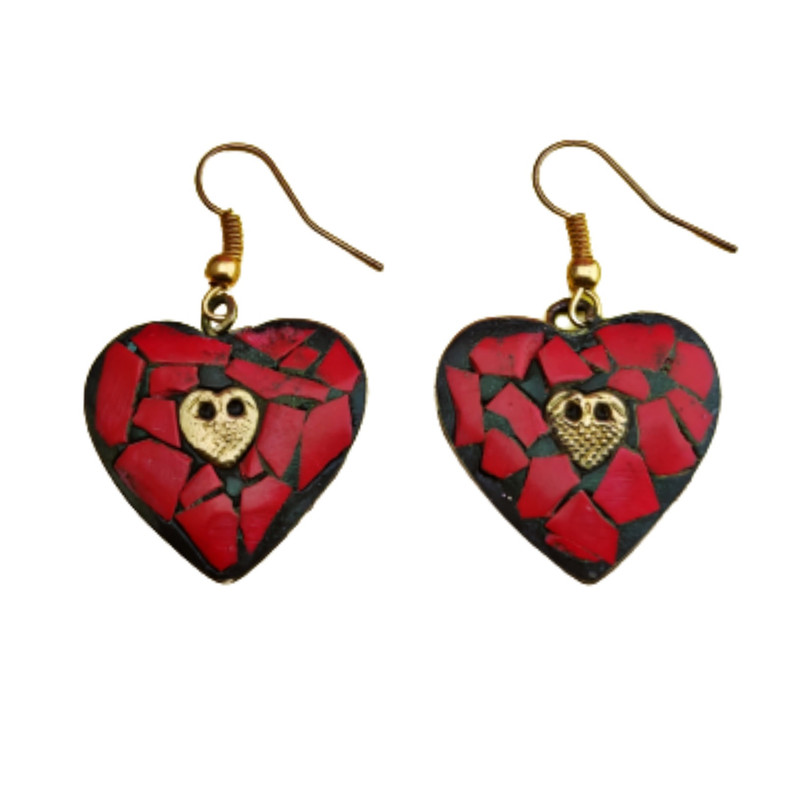 گوشواره زنانه مدل N1-1001 گوشواره زنانه مدل N1-1001