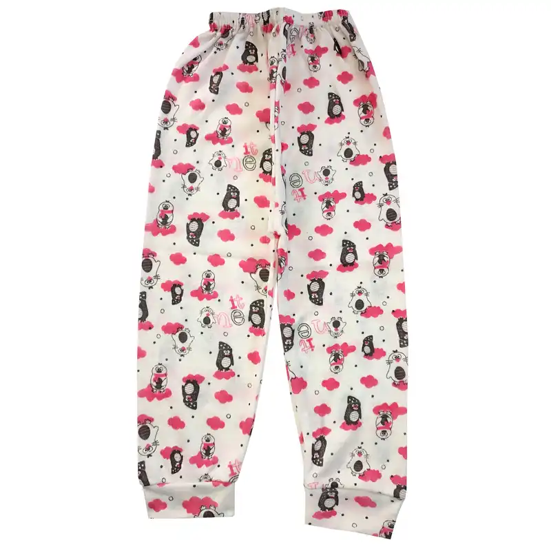 ست تی شرت و شلوار بچگانه مدل پنگوئن کد 4000