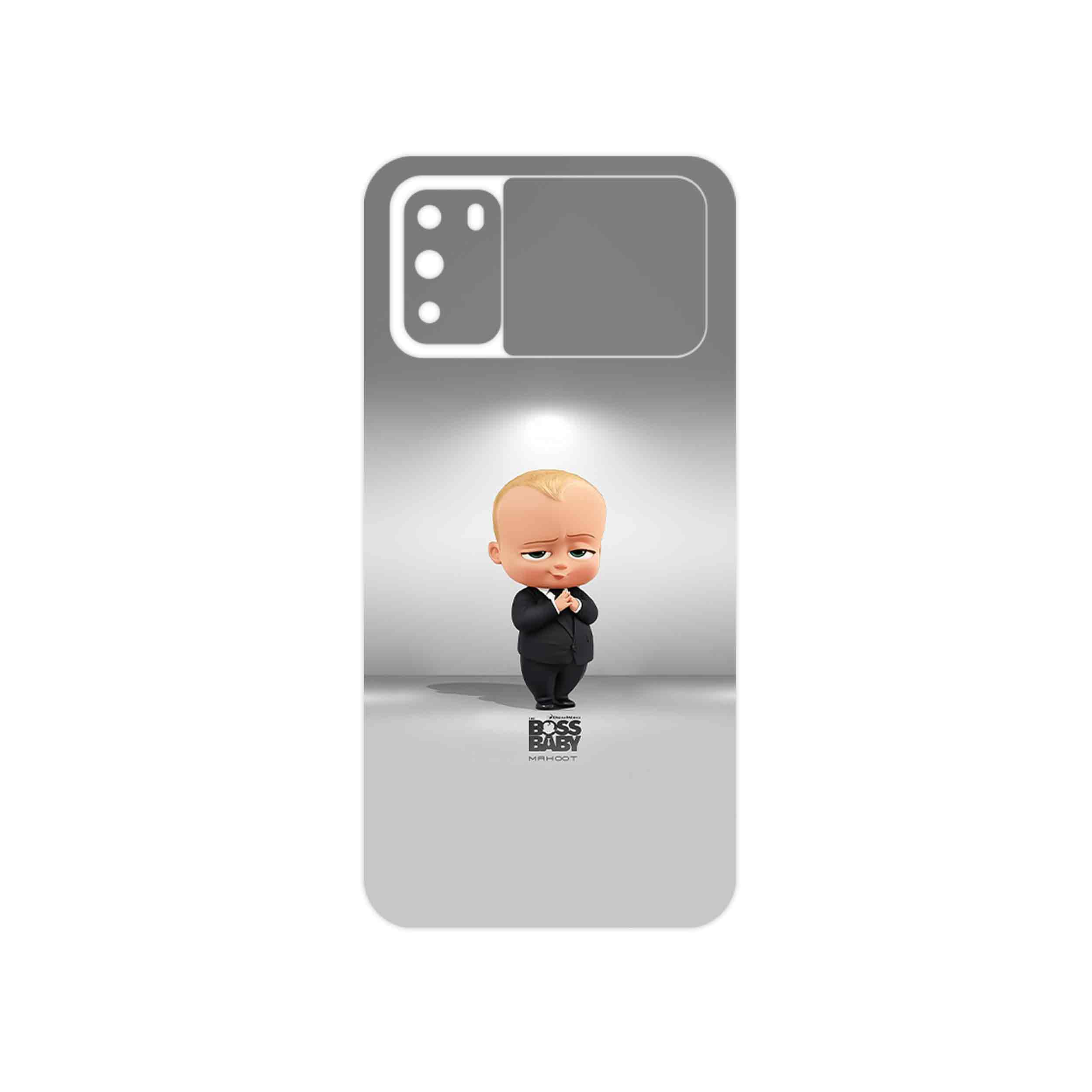 برچسب پوششی ماهوت مدل The Boss Baby مناسب برای گوشی موبایل شیائومی Poco M3