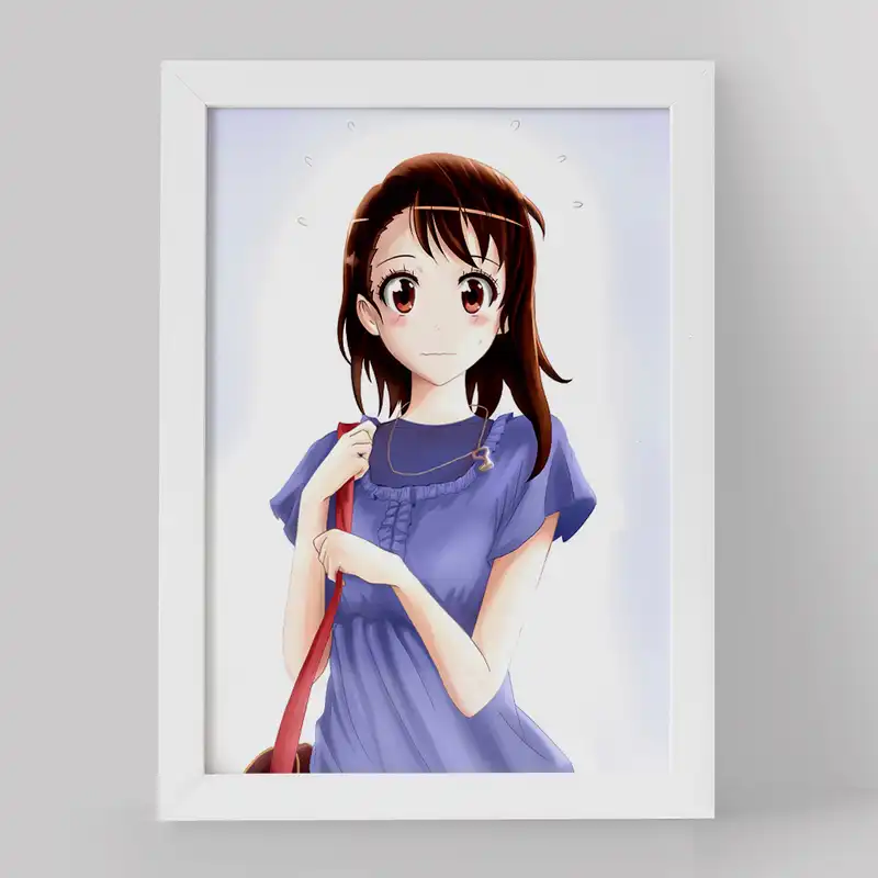 تابلو خندالو مدل اونودرا انیمه عشق دروغین کد 17135