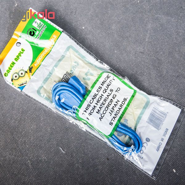 کابل افزایش طول USB 2.0 مدل GREEN APPLE طول 1.5 متر