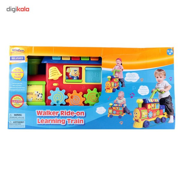 پارک واکر وین فان مدل Walker Ride On Learning Train