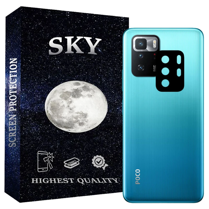 محافظ لنز دوربین اسکای مدل SKL-01 مناسب برای گوشی موبایل شیائومی POCO X3 GT 5G 