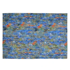 فرش پارچه ای گوشه سایز 50 × 70 سانتی متر کد 09
