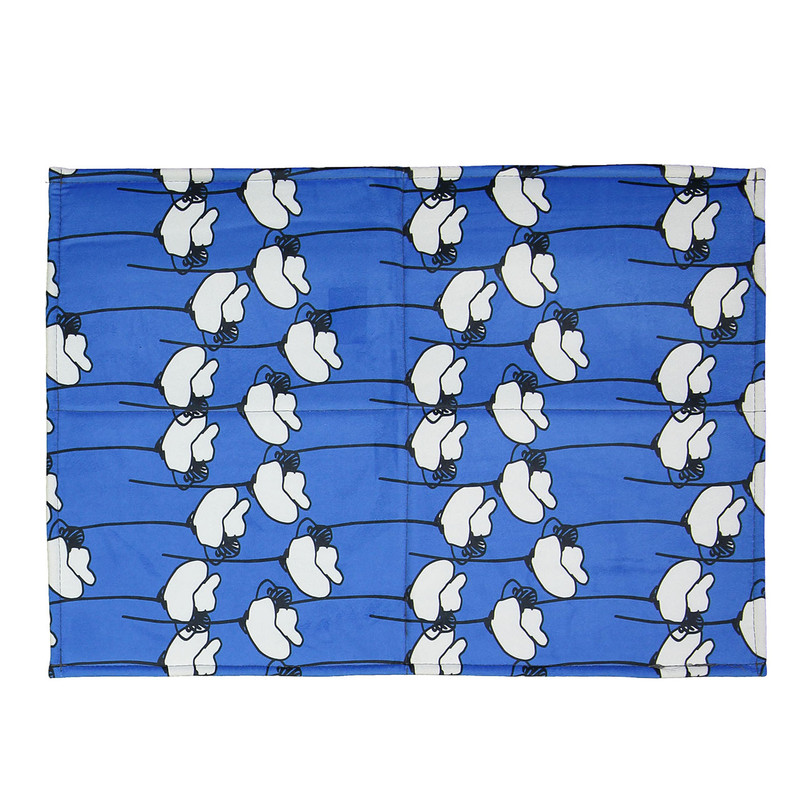 فرش پارچه ای گوشه سایز 50 × 70 سانتی متر کد 17