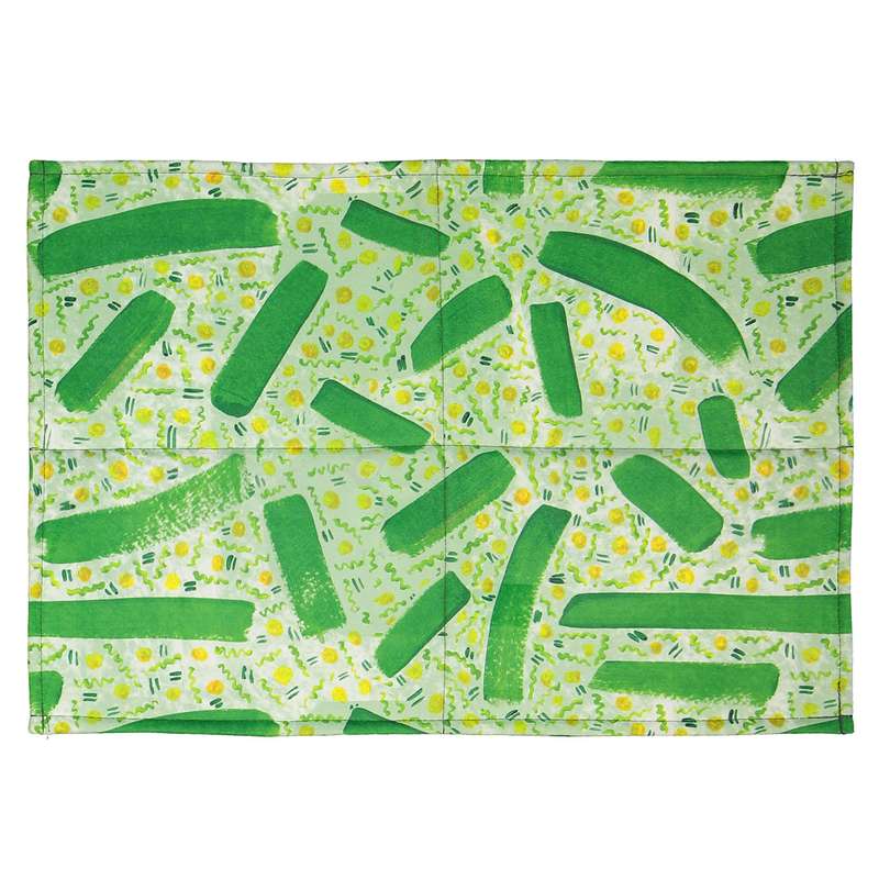 فرش پارچه ای گوشه سایز 50 × 70 سانتی متر کد 21