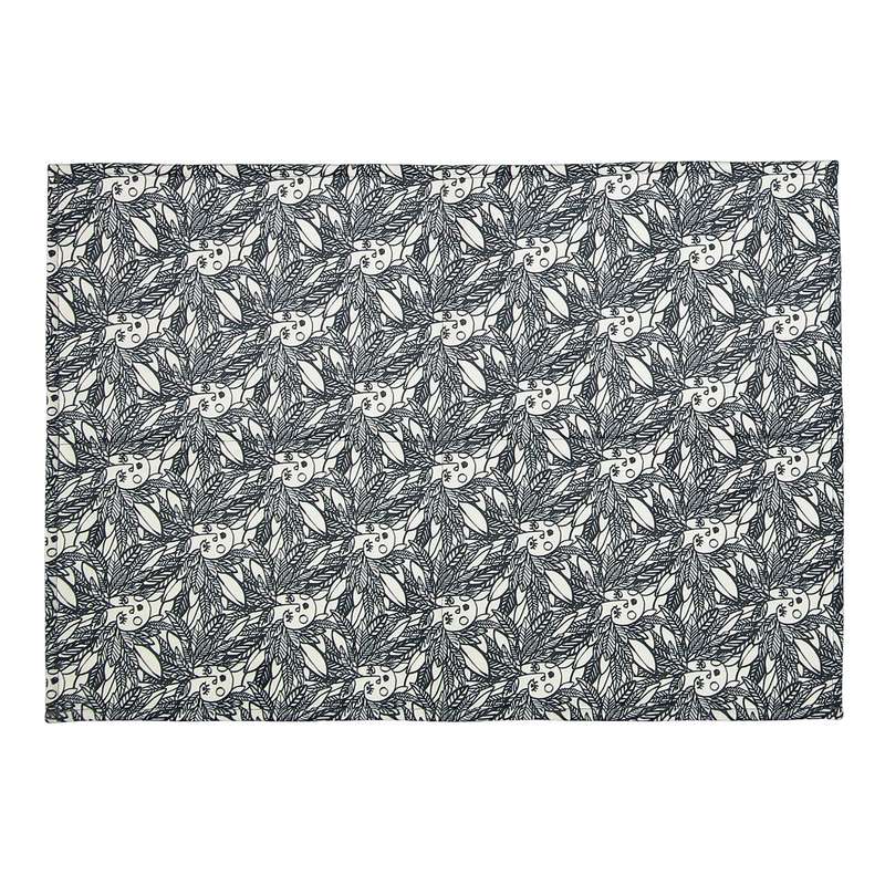 فرش پارچه ای گوشه سایز 50 × 70 سانتی متر کد 25