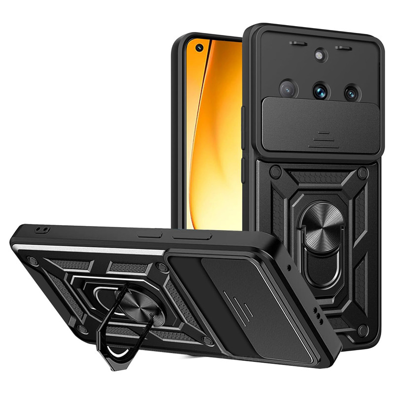 کاور گاردتک مدل Dcamp2 Strap مناسب برای گوشی موبایل ریلمی 11 Pro Plus به همراه بند نگهدارنده