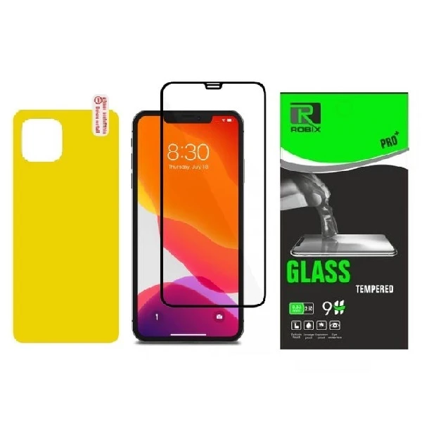 محافظ صفحه نمایش وپشت گوشی روبیکس مدل FL-IP مناسب برای گوشی موبایل اپل iphone 11Promax