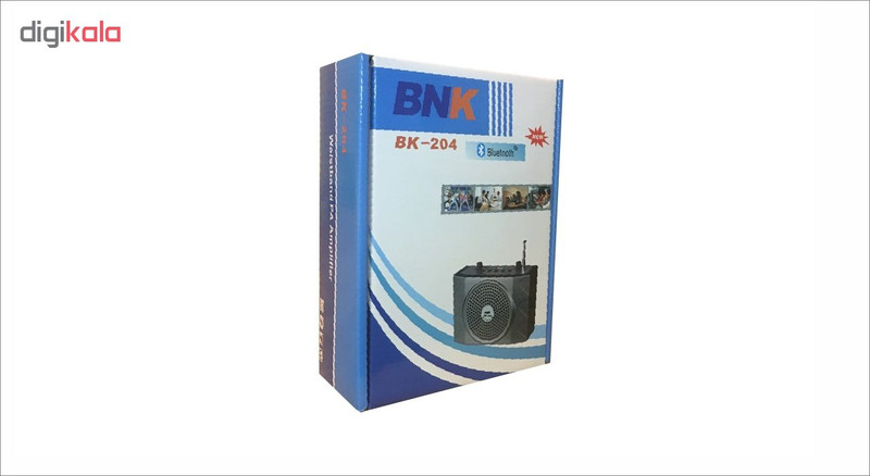 پخش کننده شارژی بی ان کا مدل 204 به همراه میکروفن