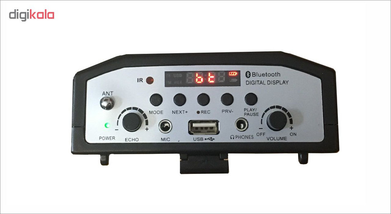 پخش کننده شارژی بی ان کا مدل 204 به همراه میکروفن