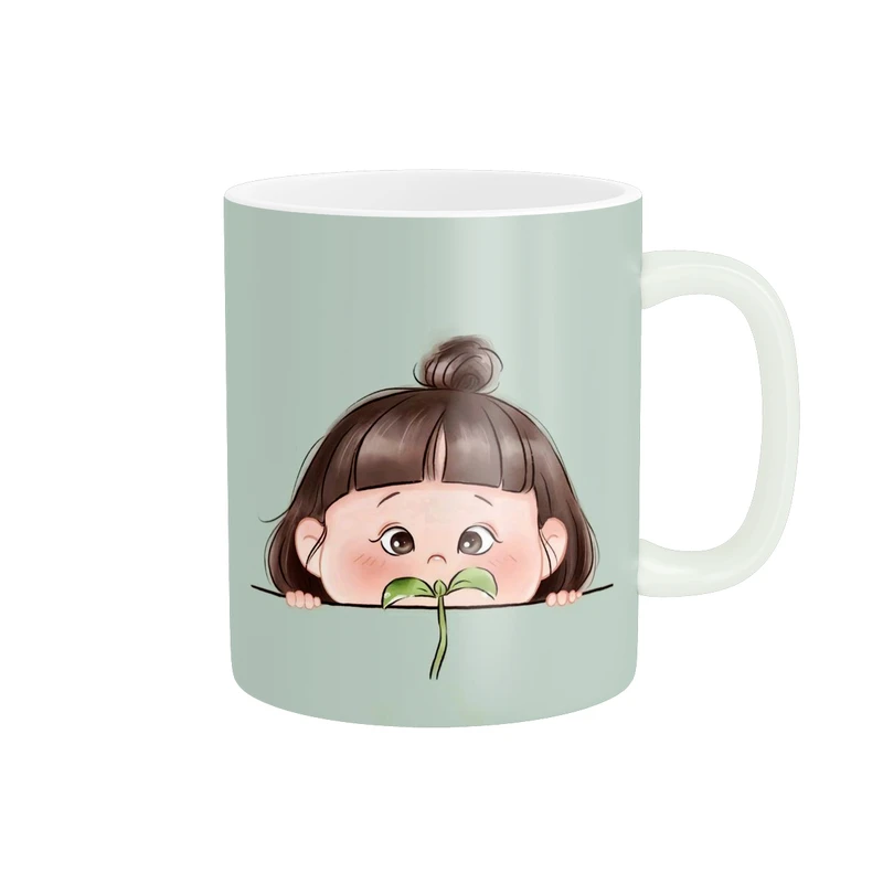 ماگ پاد آفرین طرح دخترک کد 2697