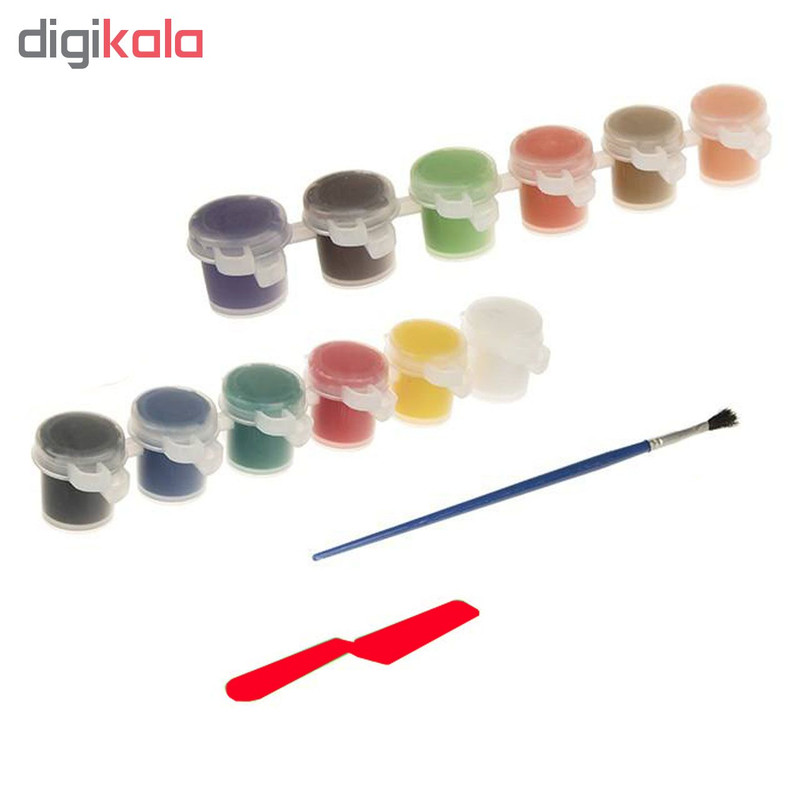 گواش 12 رنگ آریا مدل 4015 کد 128