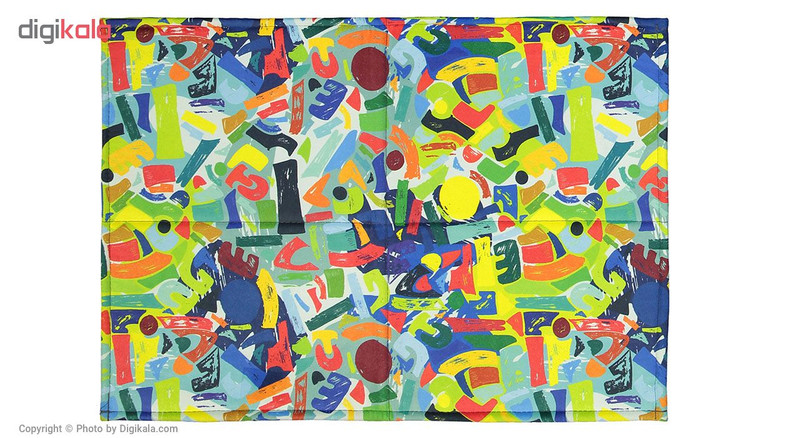 فرش پارچه ای گوشه سایز 50 × 70 سانتی متر کد 03