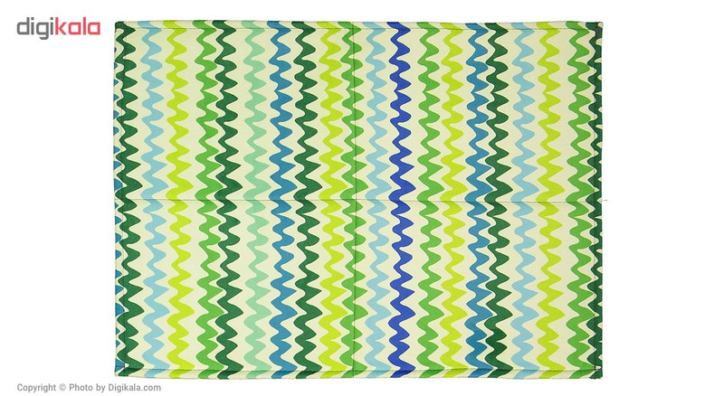 فرش پارچه ای گوشه سایز 50 × 70 سانتی متر کد 04