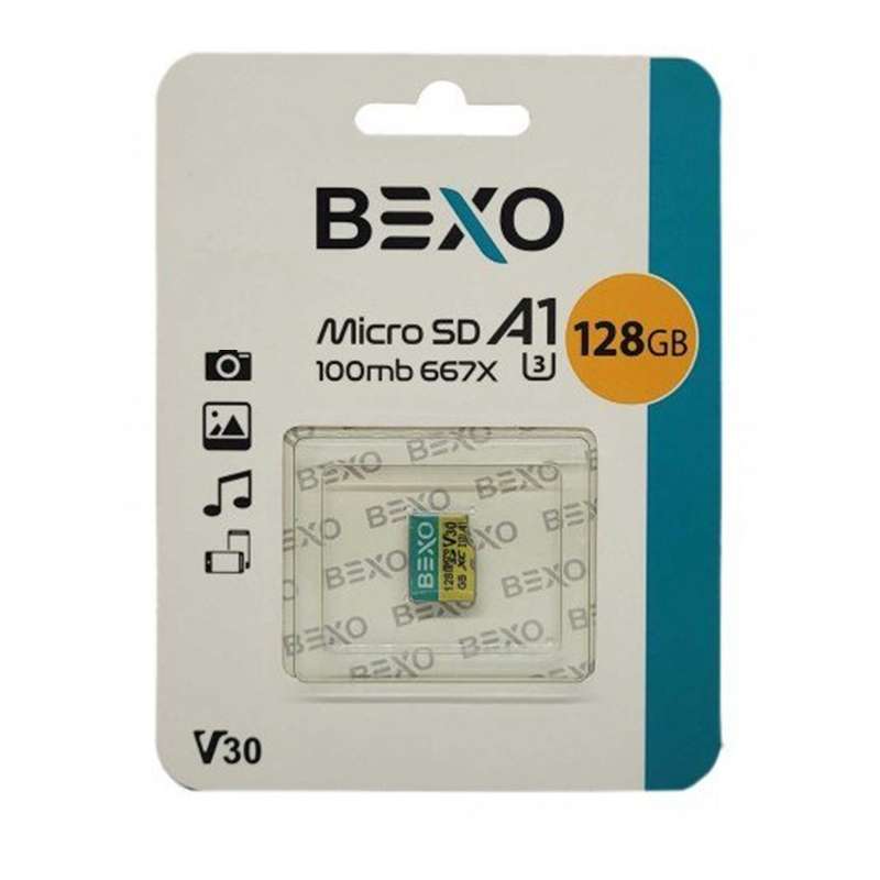 کارت حافظه microSDXC بکسو مدل X667 کلاس 10 استاندارد UHS-I U3 سرعت 100MBps ظرفیت 128 گیگابایت کارت حافظه microSDXC بکسو مدل X667 کلاس 10 استاندارد UHS-I U3 سرعت 100MBps ظرفیت 128 گیگابایت
