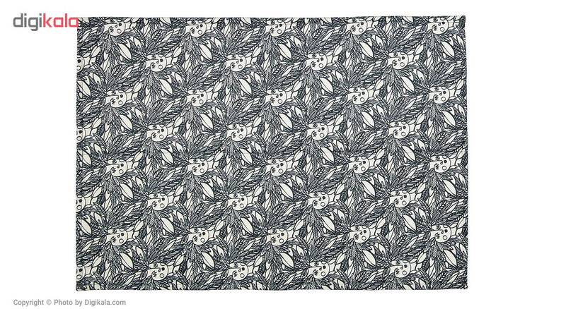 فرش پارچه ای گوشه سایز 50 × 70 سانتی متر کد 25
