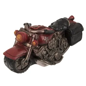 قلک دکوری مدل Red Motorcycle سایز بزرگ