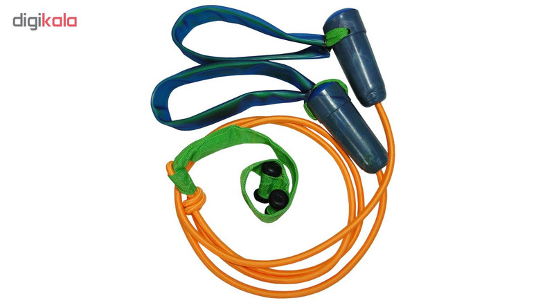 کش بدنسازی مدل Elastic Treadmill کد 9701 به همراه پد یدک