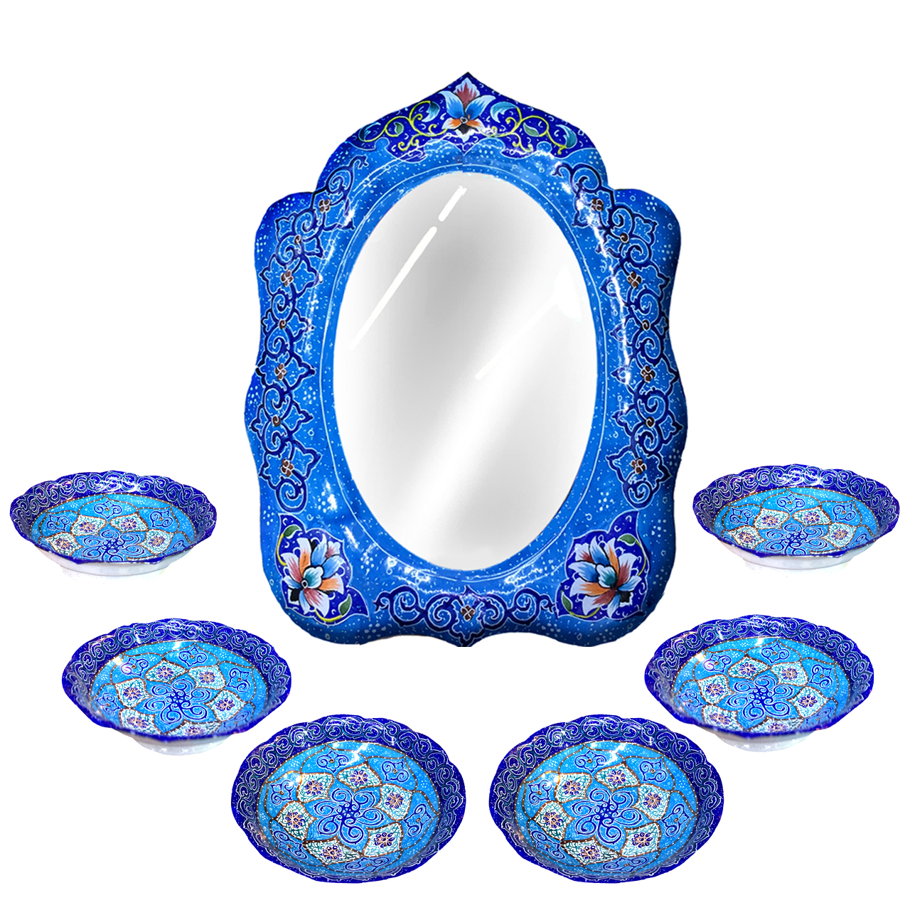 مجموعه هفت سین میناکاری گالری آسمانی مدل SH-4
