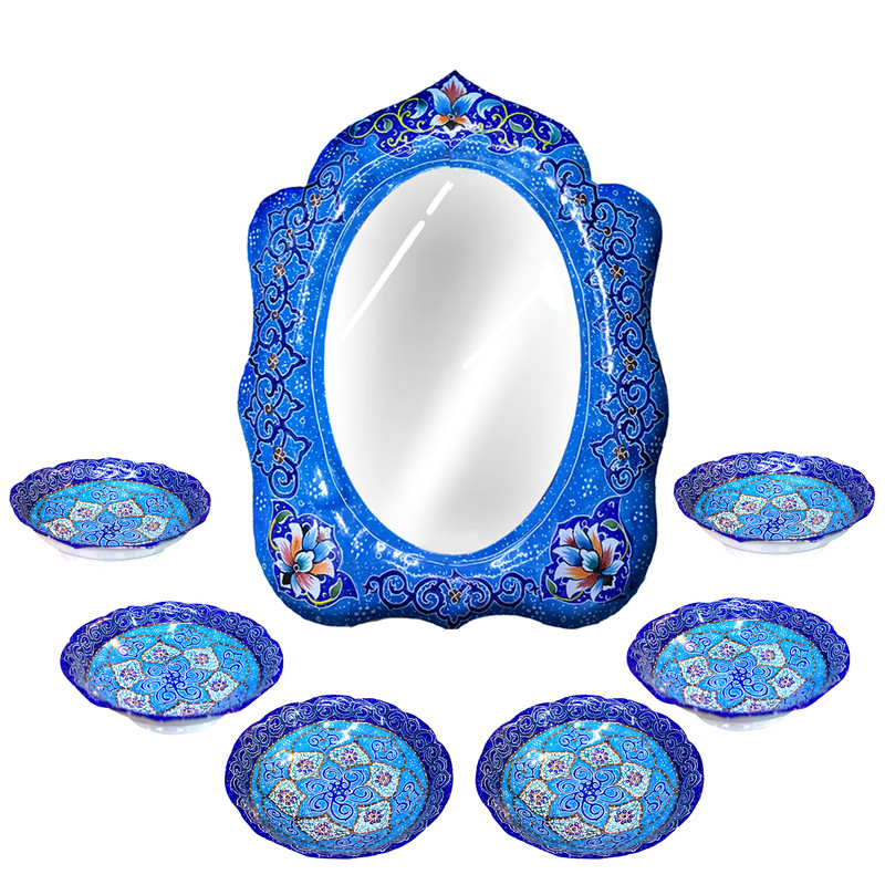 مجموعه هفت سین میناکاری گالری آسمانی مدل SH-4