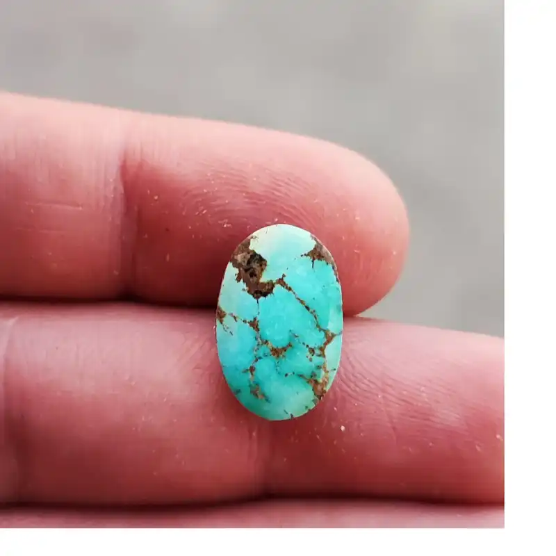 نگین فیروزه مدل اصل نیشابور کد  NC-322