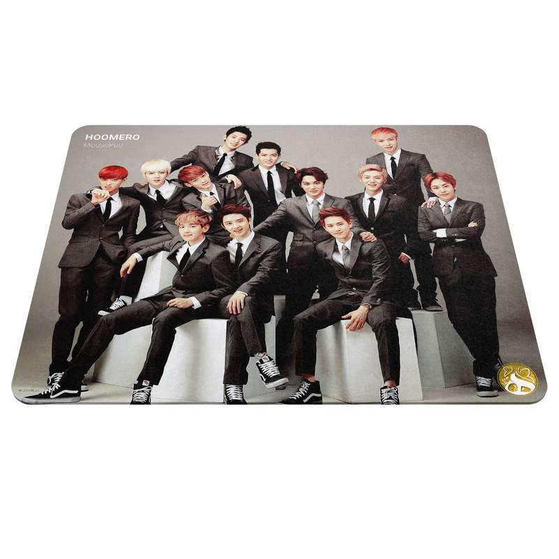 ماوس پد هومرو مدل A6172 طرح گروه پسران اکسو
