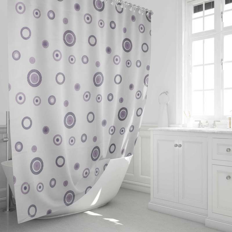   پرده حمام پیسو مدل BZ-26 سایز  180×200 سانتی متر