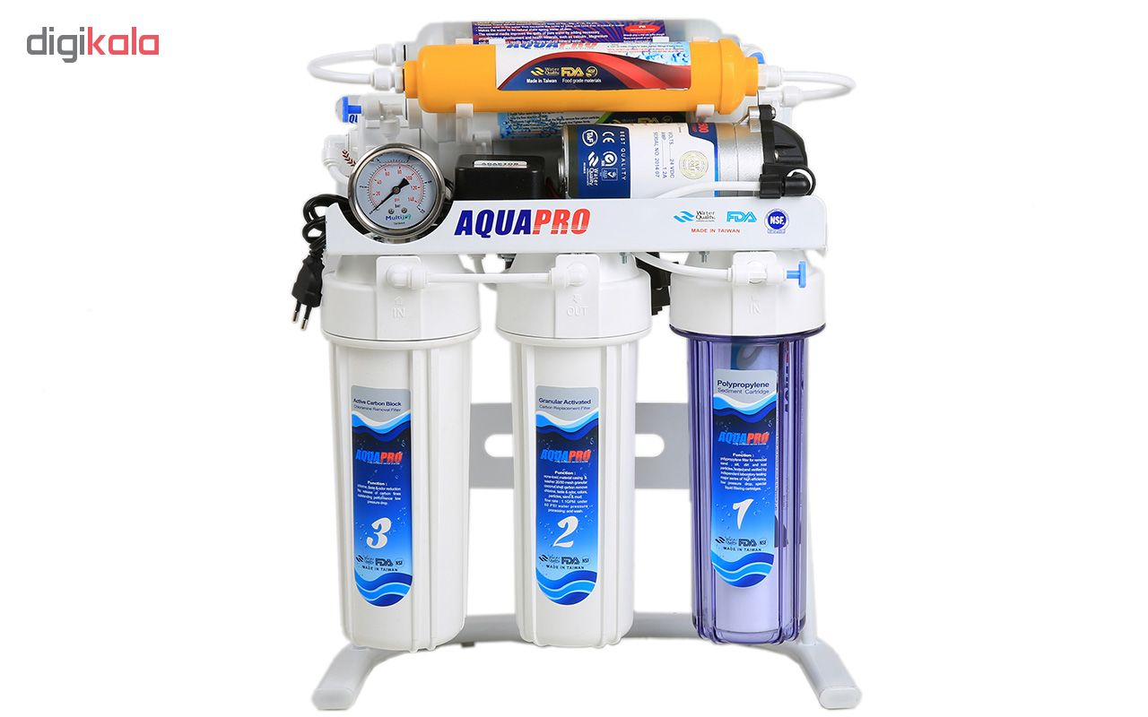 تصفیه کننده آب خانگی آکوا پرو مدل pomp up-9 stage