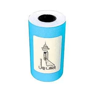 لیبل حرارتی پایتخت رول مدل LA3Blue یک عدد