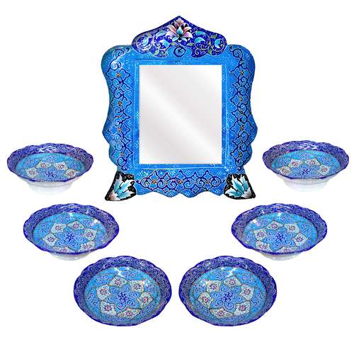 ست هفت سین میناکاری گالری آسمانی مدل SH-7