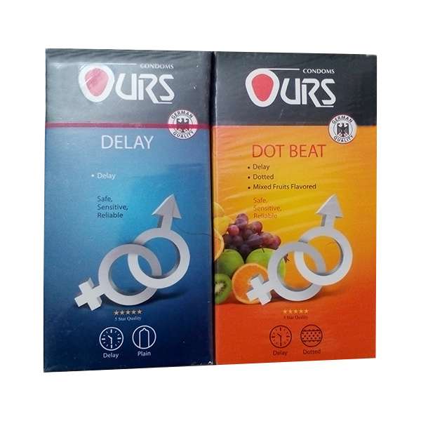 کاندوم اورز مدل DELAY بسته 12 عددی به همراه کاندوم اورز مدل DOTBEAT بسته 12 عددی کاندوم اورز مدل DELAY بسته 12 عددی به همراه کاندوم اورز مدل DOTBEAT بسته 12 عددی