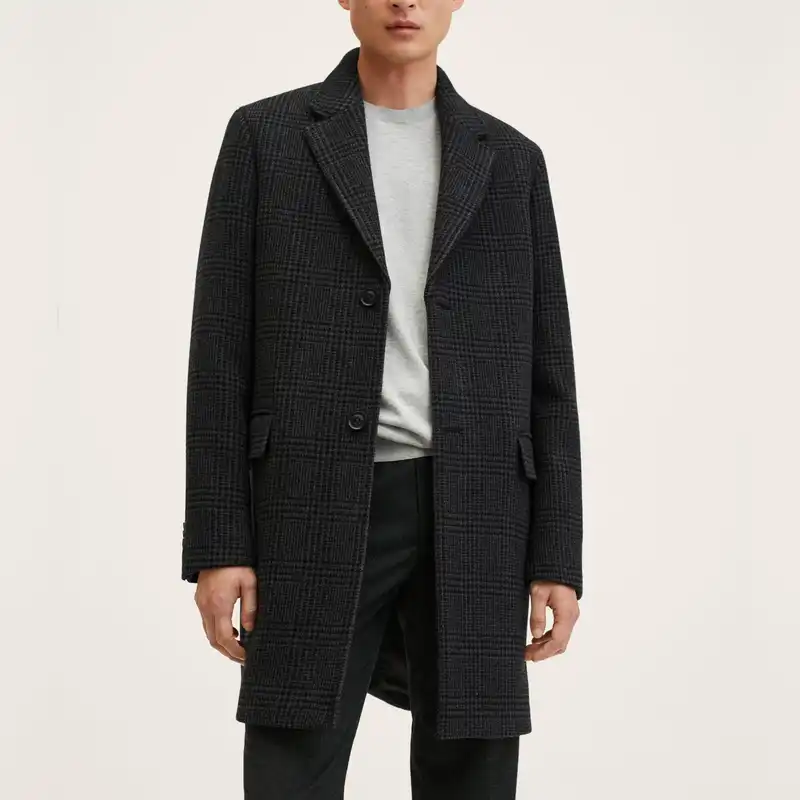 پالتو مردانه مانگو مدل GR170BAR