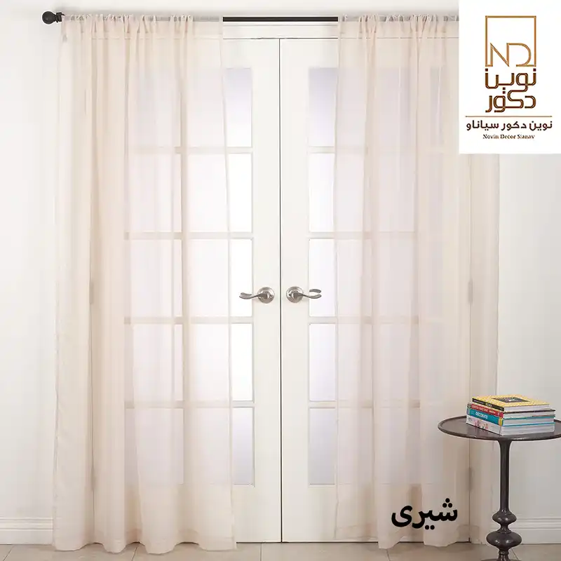 پرده نوین دکور سیاناو مدل ND3400 سایز 280 × 140 سانتی متر