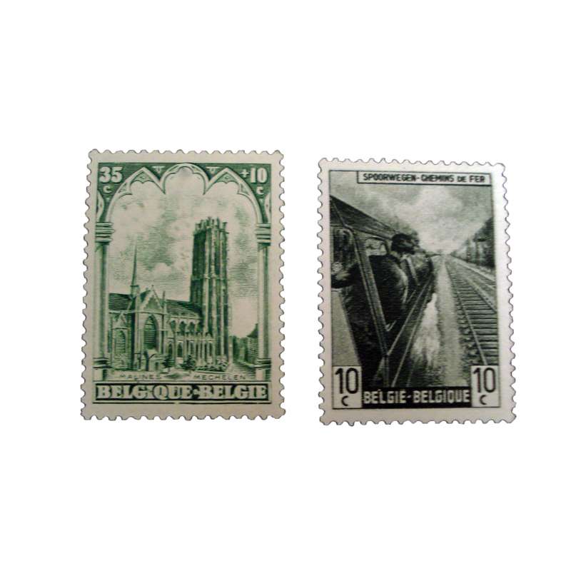 تمبر یادگاری مدل ملل کد bc-2026 مجموعه 2 عددی