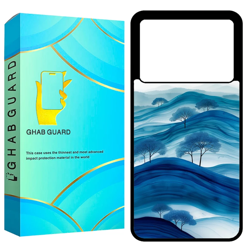 کاور قاب گارد طرح نقاشی مدل GCHPK70P مناسب برای گوشی موبایل شیائومی Redmi K70 Pro 5G / Poco F6 Pro