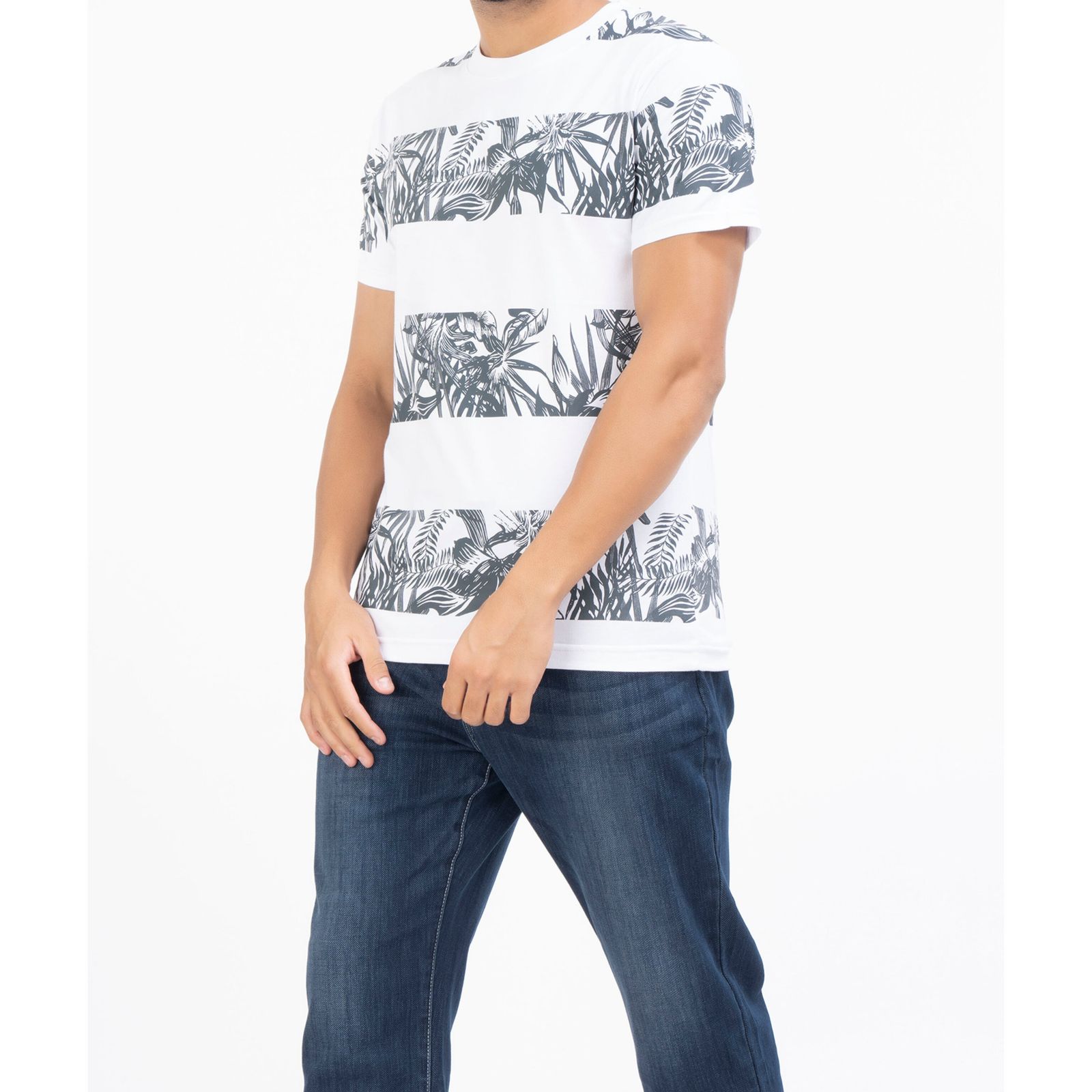 تی شرت آستین کوتاه مردانه رونی مدل 3177002433 -  - 1