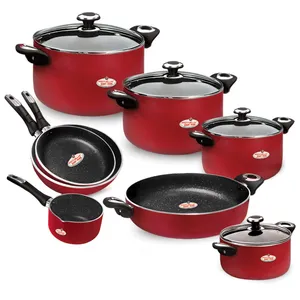 Zarsab Geranita Cookware Set 12 Pcs