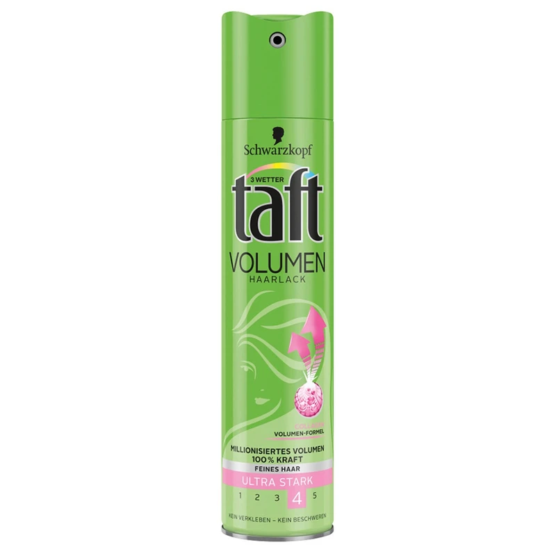 اسپری نگهدارنده حالت مو تافت سری Volumen مدل Volumen Haarlack حجم 250 میلی لیتر