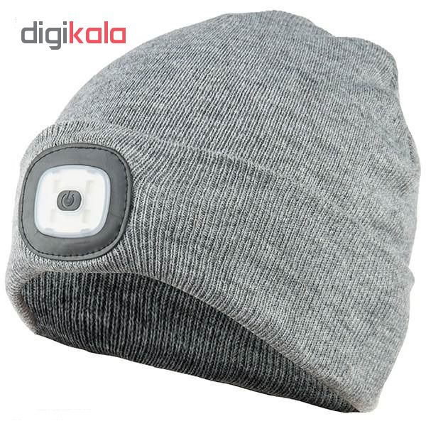 کلاه بافتنی مدل head lamp
