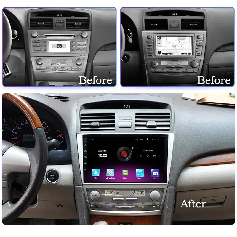 پخش کننده تصویری خودرو ووکس مدل C200PRO مناسب برای تویوتا کمری